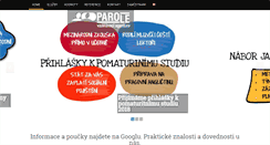 Desktop Screenshot of parole.cz